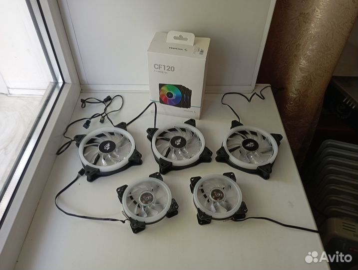 Набор цветных вертушек DeepCool для пк