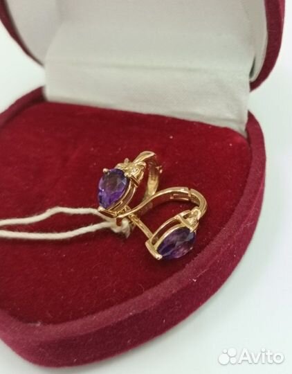 Золотые серьги проба 585 Арт.007458670124