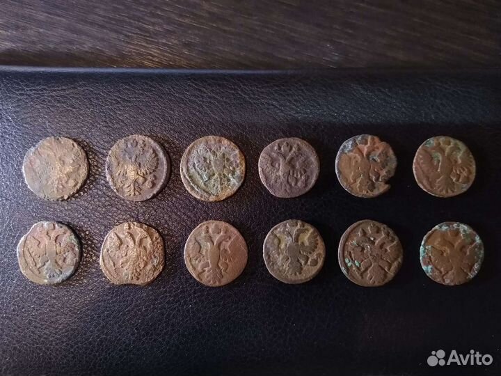 Монета Полушка. 1731-1739. Анна Иоанновна