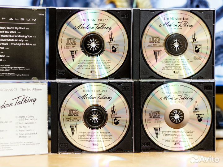 CD диски Modern Talking - 7 Первых альбомов