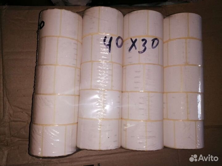 Термоэтикетки 58 х 40