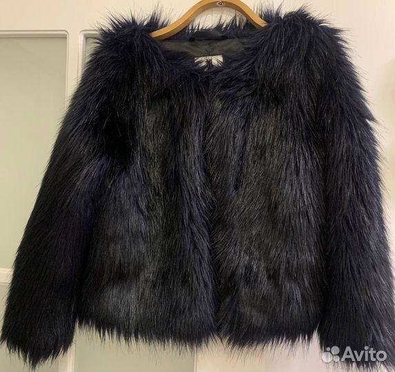 Детская меховая куртка H&M 140