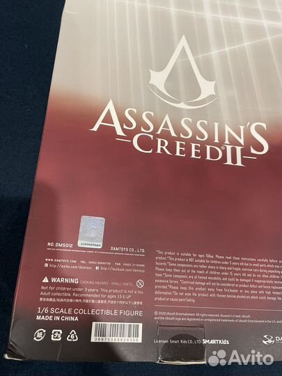 Фигурка Assassin'S Creed 2 Ezio dam toys 1/6