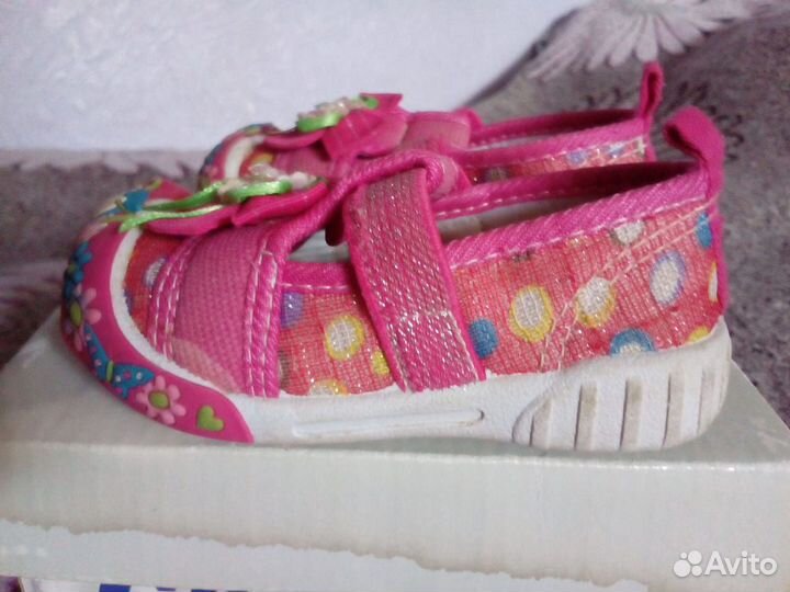 Обувь для девочки 19 размер