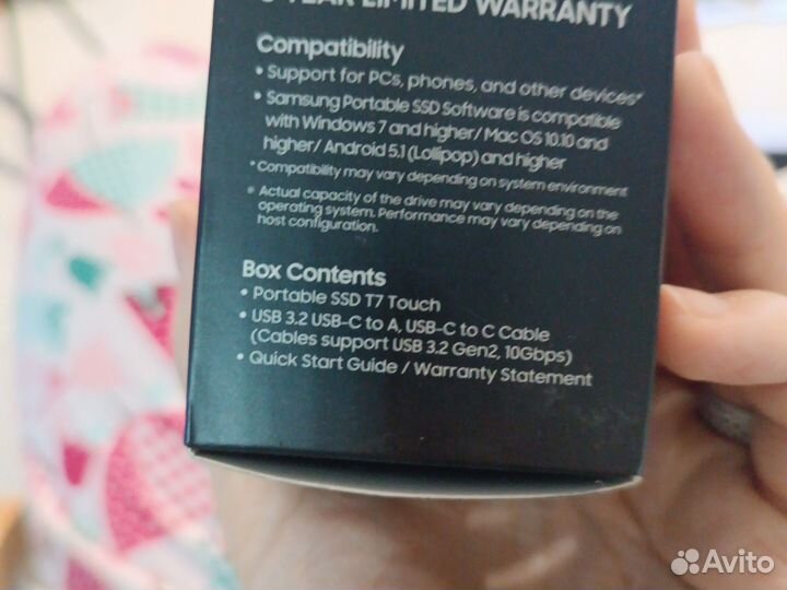 Samsung ssd T7 2tb