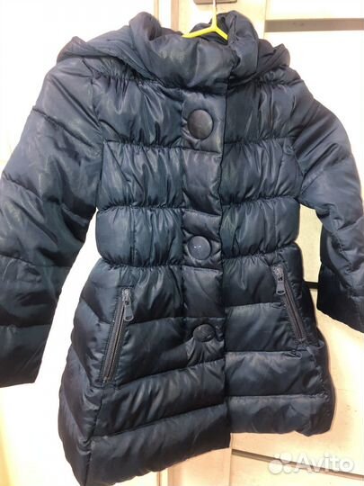 Пальто для девочки benetton