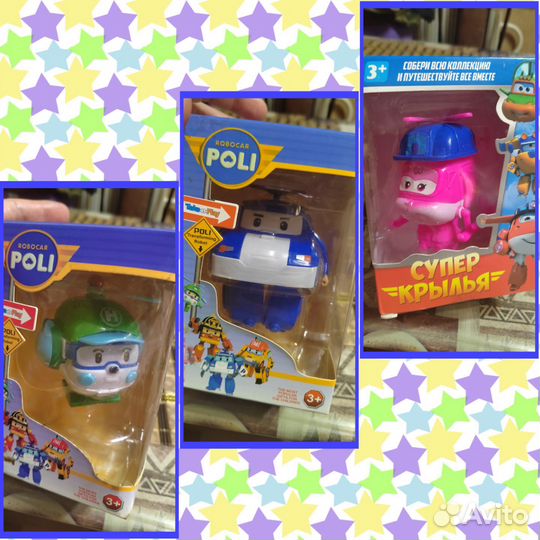 Трансформеры Супер крылья и Полли. Новые