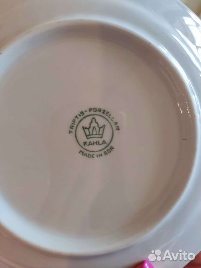 Новые сервизы ГДР Kahla