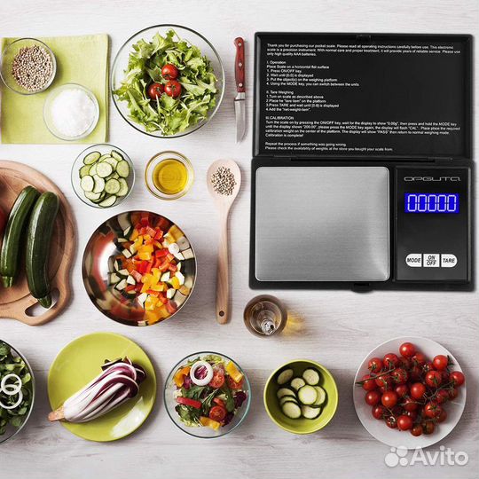 Весы портативные 500гр точность 0,01гр HOW06