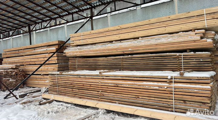 Брус обрезной 150х200х6000мм от производителя