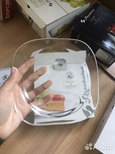 Тарелки набор из 6 штук новый