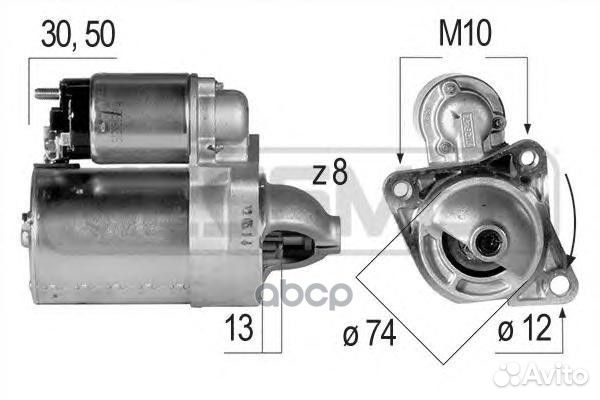 Стартер KIA RIO, spectra 220118 Era