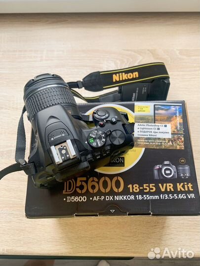 Фотоаппарат Nikon D5600 18-55 VR Kit