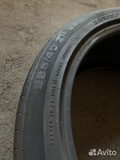 Continental ContiSportContact 5P 285/40 R22 106Y