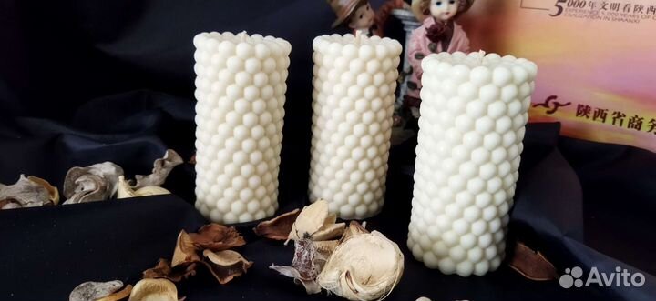 Свечи восковые ручной работы