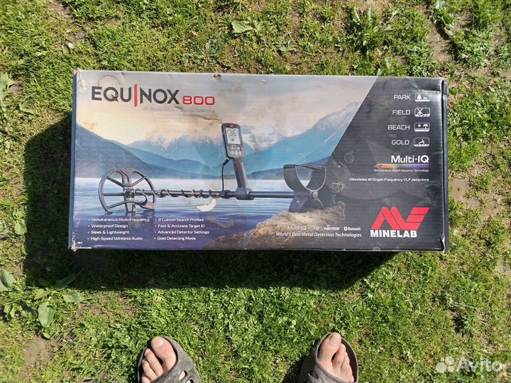 Металлоискатель minelab equinox 800