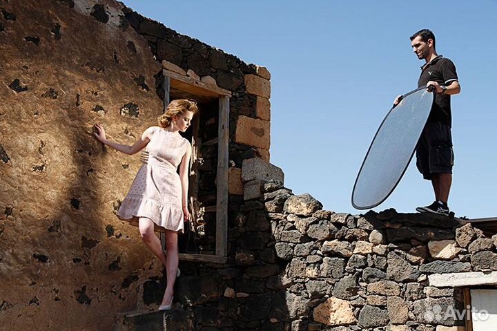 Лайт диск рефлектор отражатель Grifon 82см 5в1