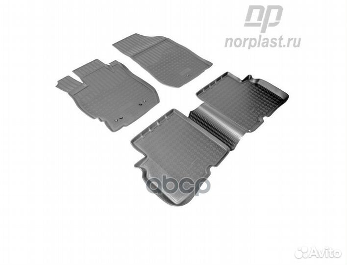 Коврики салона (полиуретан) NPA11-C61-020 norplast
