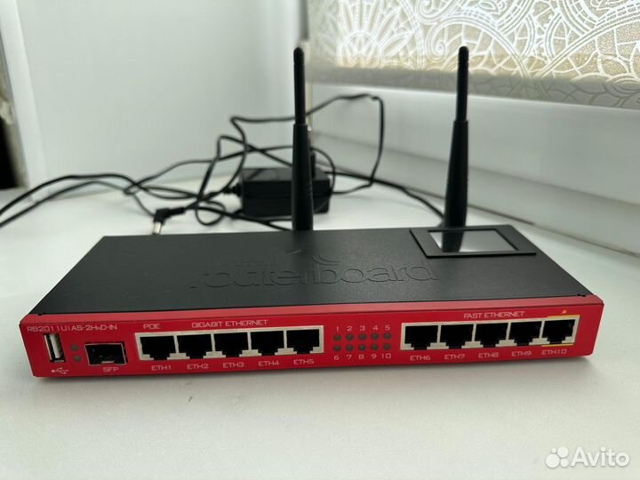 Продаю Wi Fi Mikrotik RB 2011UiAS-2HnD-IN