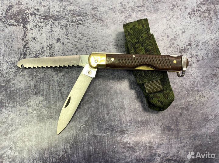 Складной нож Авиационный, латунь, ил-14