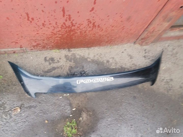 Дефлектор капота ford focus 2