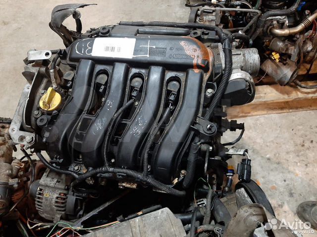 Контрактный двигатель Renault Nissan 1,6 K4M812