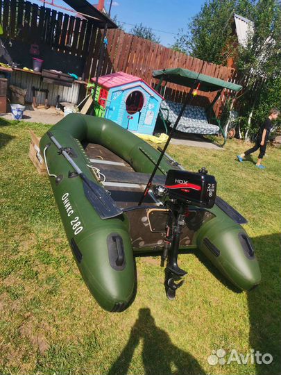 Лодка пвх оникс +мотор