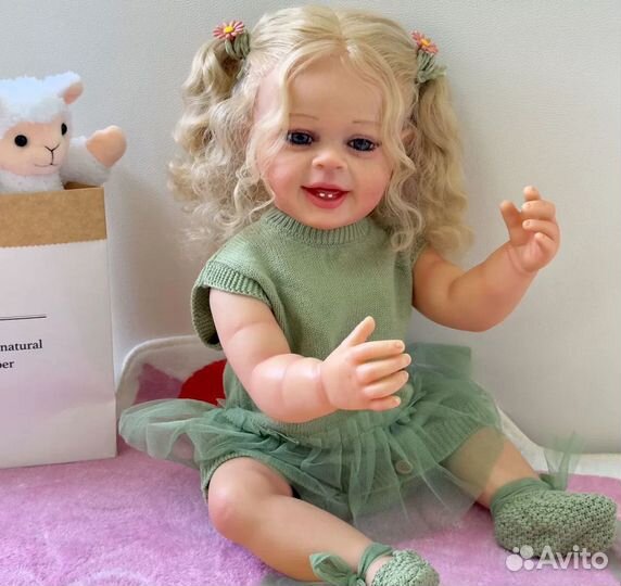 Кукла Реборн силиконовая 60 см