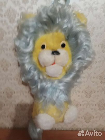 Пижамница Лев, мягкая игрушка СССР