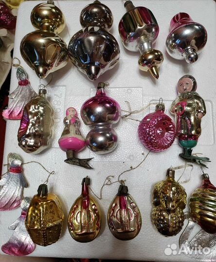 Ёлочные игрушки СССР