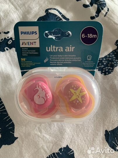 Philips avent пустышка новая