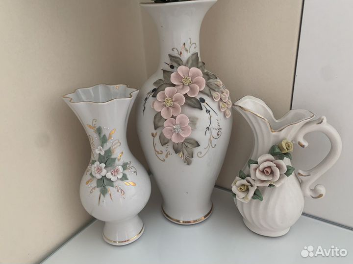 Фарфоровые вазы