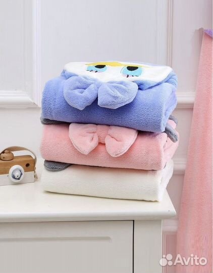 Детское полотенце уголок/ пончо новое