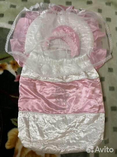 Конверт на выписку для девочки