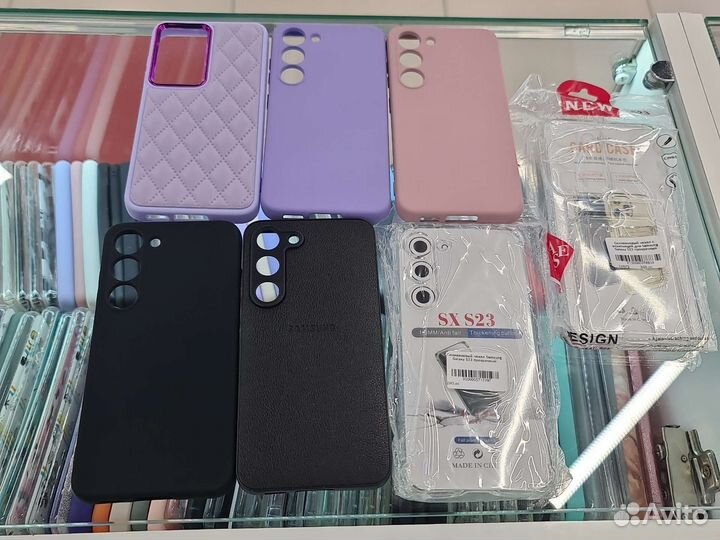 Чехлы и защитные стекла Samsung S23