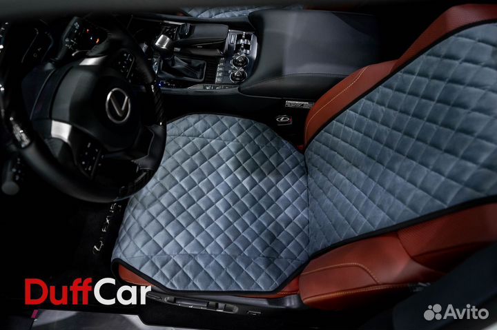 Накидки на сиденья алькантара