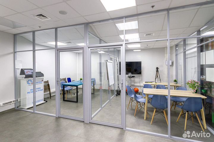 Офисные стеклянные перегородки