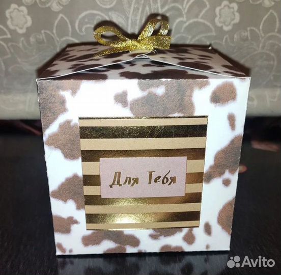 Эффектная кружка с декором из глины