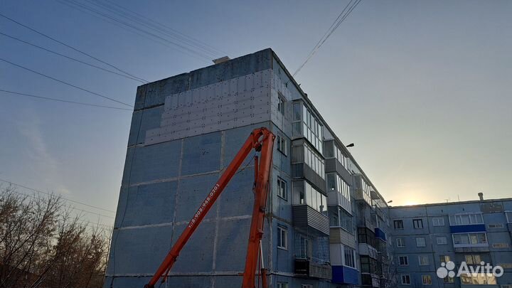 Наружнее утепление стен и фасадов