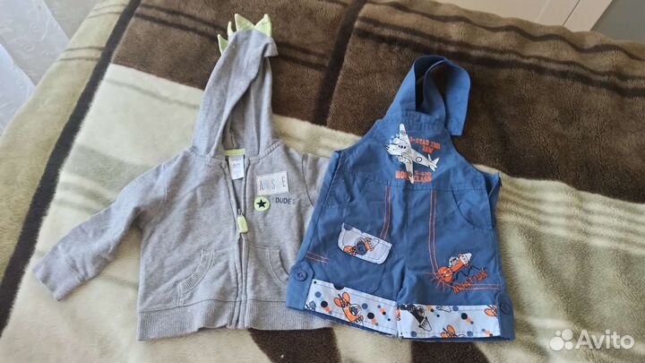 Большой пакет вещей на мальчика 0-12 мес