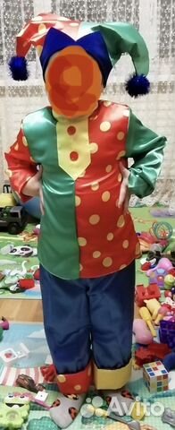 Костюм петрушки (клоуна)