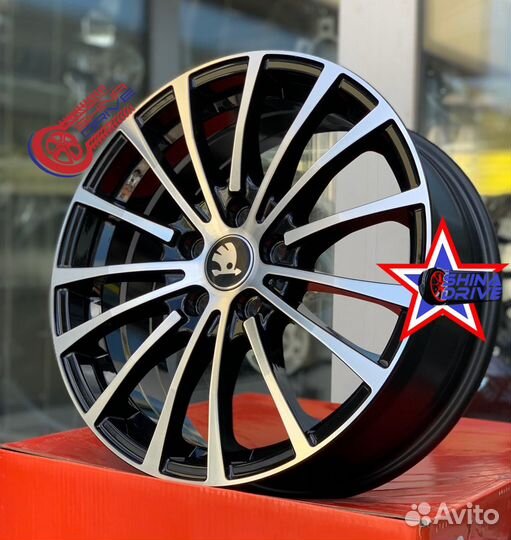 Диски Skoda VAG R17 5x112 Black polished