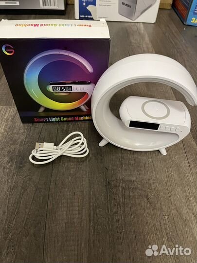 Беспроводная RGB LED смарт колонка