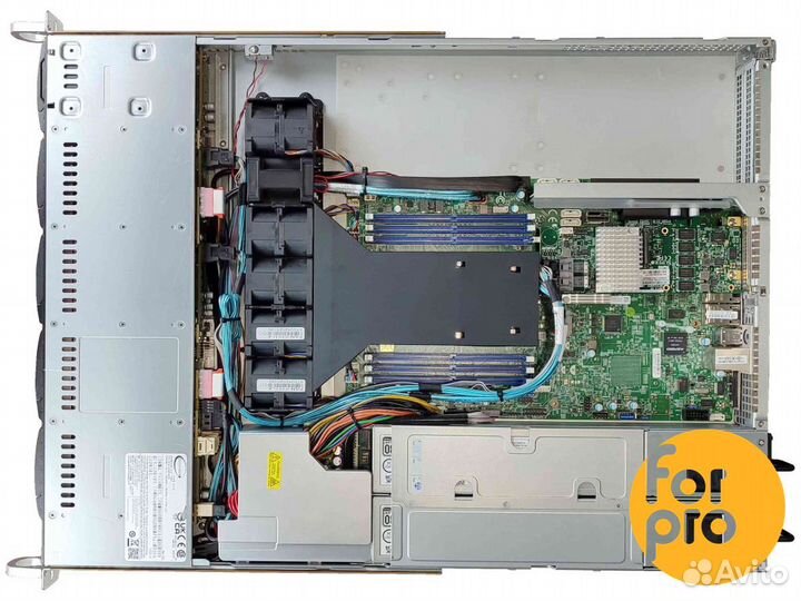 Сервер Supermicro 116 10SFF 6130Gold 128GB