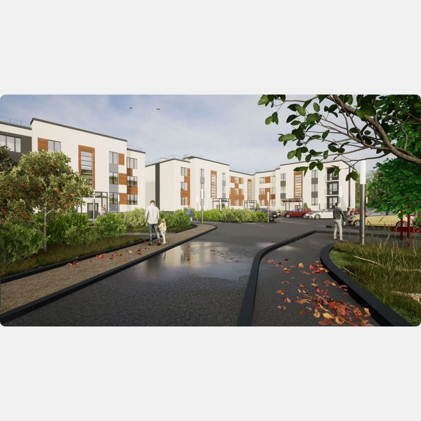 2-к. квартира, 56,7 м², 2/3 эт.