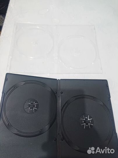 Коробки для DVD на 2 диска новые