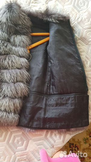 Шуба из чернобурки