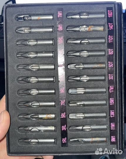 Многоразовые наконечники для тату машины