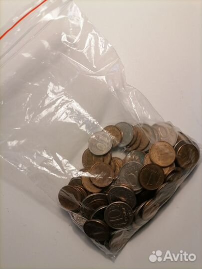 Монеты РФ 92-93, 110 штук