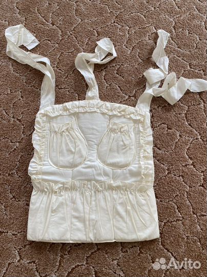 Бортик с кармашками в кроватку новый